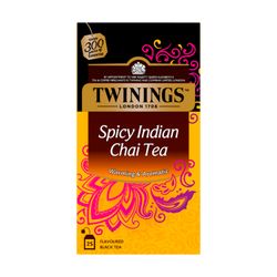 Té Twinings Spicy Indian Chai 25 un.