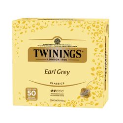 Té Earl Grey Twinings 50 un.