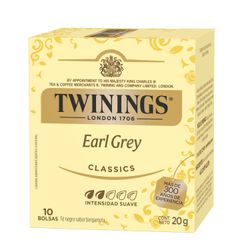 Té Earl Gray Twinings 10 un.