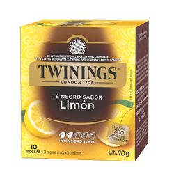 Té Negro Twinings Lemon Scented 10 un.