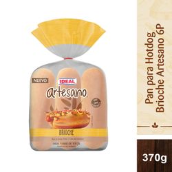 Pan Hot Dog Ideal Brioche Artesano 370 g