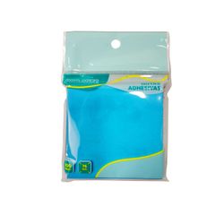 Nota Adhesiva Celeste 100 un.