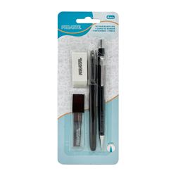 Set Portaminas con Bolígrafo de Gel, Goma y Minas Proarte