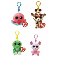 Juguete Llavero Peluche Clip Surtido Ty