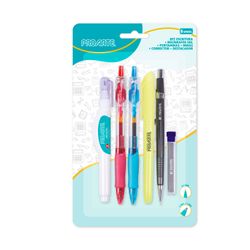 Set de Escritura Bolígrafo de Gel con Portaminas
