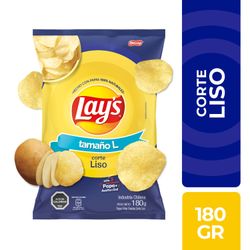 Papas Fritas Lay's Corte Liso 180 g