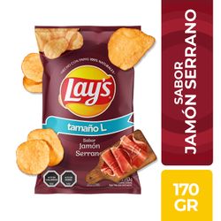 Papas Fritas Lay's Jamón Serrano 180 g
