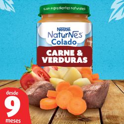 Colado Naturnes Carne y Verduras 215 g