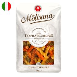 Pasta Fusilli Tricolor La Molisana 500 g