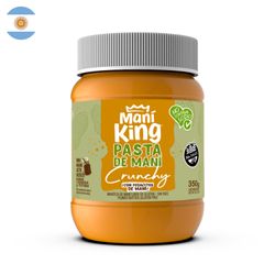 Pasta de Mani King Crunch 350 g