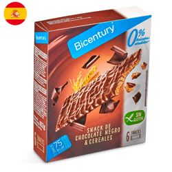 Galletas Snack Bicentury Chocolate Negro Sin Azúcar Añadida 102 g