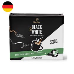 Café Molido Tchibo Black & White 250 g 2 un.