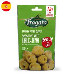Snack de Aceitunas con Ajo