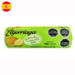 Galletas Rellenas Limón Elgorriaga 180 g