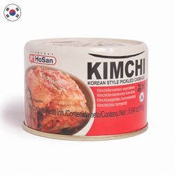 Kimchi en Lata A+Hosan 140 g drenado, 160 g neto