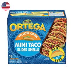 Kit Cena Mini Tacos Ortega 238 g