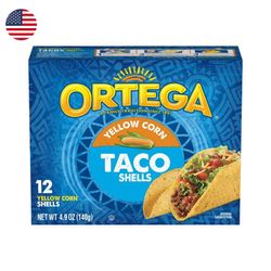 Tortilla Maíz Amarillo Tacos Ortega 117 g