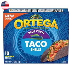 Tortilla Maíz Azul Tacos Ortega 117 g