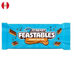 Chocolate MrBeast Feastables Peanut Butter Milk 60 g
