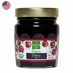 Mermelada Orgánica The Fresh Market Cerezas Morello 386 g