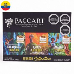 Caja de Chocolates Pacari Ecuador Collection 150 g