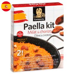Kit para Paella con Chorizo Carmencita 265 g 2 un.