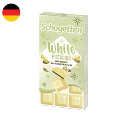 Chocolate Blanco con Pistacho Schogetten 100 g