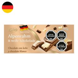 Chocolate Karina Milk and White 100 g