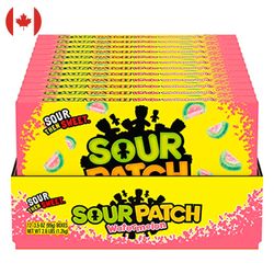 Caja de Gomita Ácida Sour Patch Sandía 99 g
