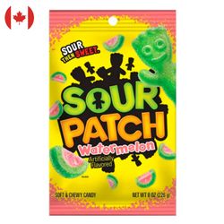 Bolsa de Gomitas Ácidas Sour Patch Sandía 226 g