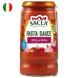 Salsa de Tomate Cherry Sacla con Cebolla Roja 290 g