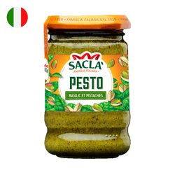 Pesto Sacla Albahaca y Pistacho 190 g