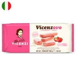 Galleta Vicenzi Champaña Frutilla 200 g