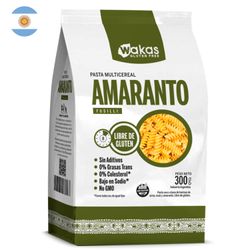 Pasta Multicereal Wakas Amaranto 300 g