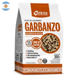 Pasta de Legumbres Wakas Garbanzo, Chía y Alubia 300 g