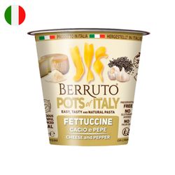 Fetuccini Cacio e Pepe Berruto Vaso 70 g