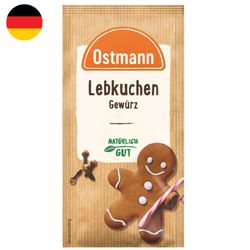 Mezcla de Especias Ostmann Lebkuchen para Preparar Kuchen Sobre 15 g