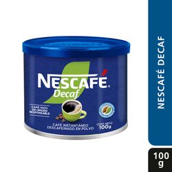 Café Descafeinado Nescafé Decaf Tarro 170 g