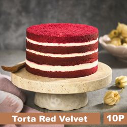Torta Red Velvet Del Monte 10 Porciones