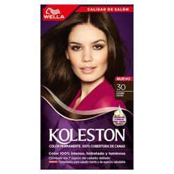 Tintura Koleston Kit Tono 30 Castaño Oscuro