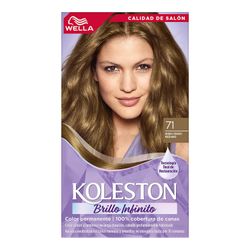Tintura Koleston Kit Tono 71 Rubio Cenizo Mediano
