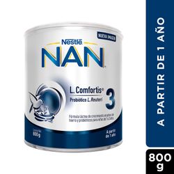 Fórmula Infantil Nan 3 L Comfortis 800 g
