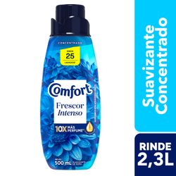 Suavizante Ropa Comfort Cuidado Essencial Frescor Intenso 500 ml