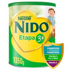 Leche Semidescremada Nido 3+ Protec 1.35 kg