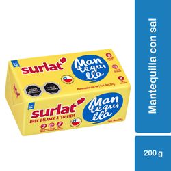 Mantequilla Surlat con Sal 200 g