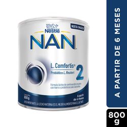 Fórmula Infantil Nan 2 L Comfortis 800 g