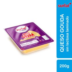 Queso Gouda Surlat Sin Lactosa Laminado 200 g