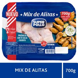 Alitas Super Pollo Mix 700 g