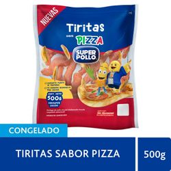 Tiritas de Pollo Congeladas Sabor Pizza Super Pollo 500 g
