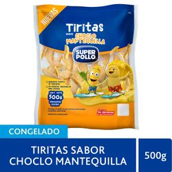 Tiritas de Pollo Congeladas Choclo y Mantequilla Super Pollo 500 g